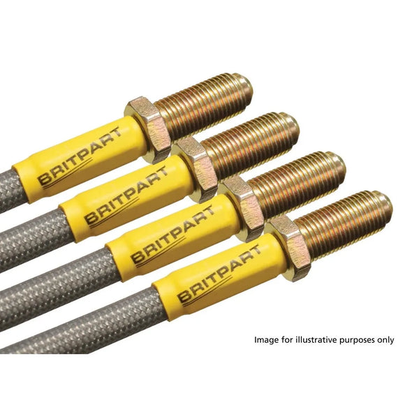 Extended Std+40mm Braided Brake Hose Kit