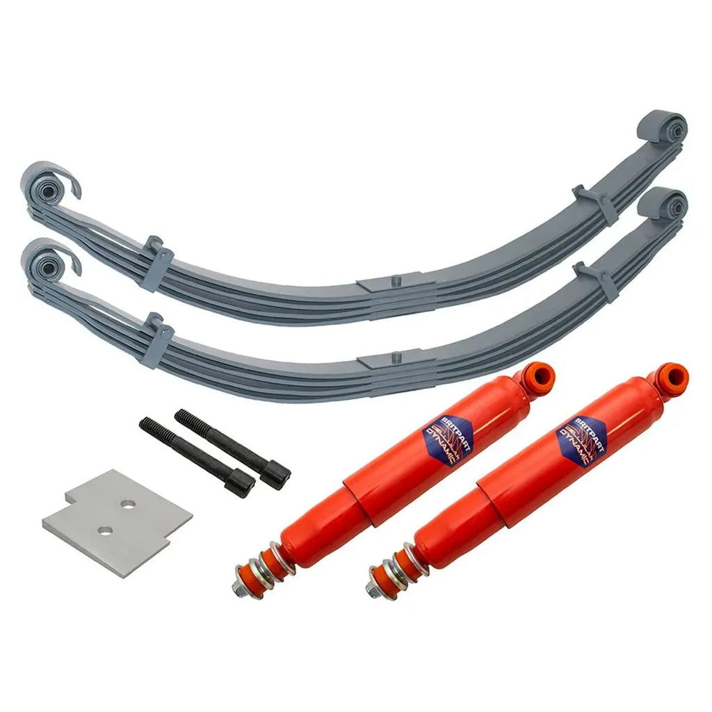 Rear 4 Leaf Parabolic Spring Kit – Lucky8 Off Road