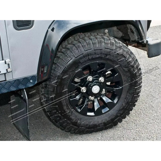 16'' Black Sawtooth Alloy Wheel – Lucky8 Off Road