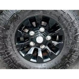 16'' Black Sawtooth Alloy Wheel