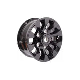 16'' Black Sawtooth Alloy Wheel