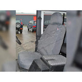 Front Seats Waterproof Seat Covers Set Grey