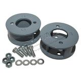 Britpart DA6344 +50mm front spring spacer blocks for Defender Discovery Range Rover Classic lift
