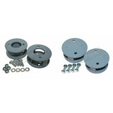 Britpart DA6344 DA6345 +50mm front and rear spring spacer block kit for Defender Discovery Classic
