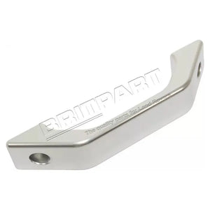 Interior Door Handle Anodized Aluminium Silver