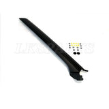 FRONT WINDSCREEN PILLAR FINISHER TRIM BLACK