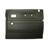 Complete Set of Door Cases Manual Lift in Black for Defender up to 2007