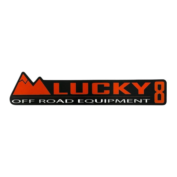 Autocollant et logo de la marque Lucky8