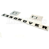 Hood Land Rover Name Plate Lettering in Gloss Black Finish Genuine