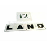 Hood Land Rover Name Plate Lettering in Gloss Black Finish Genuine