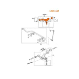 LR051617-Front Upper Suspension Control Arm RH Genuine fits Range Rover Sport