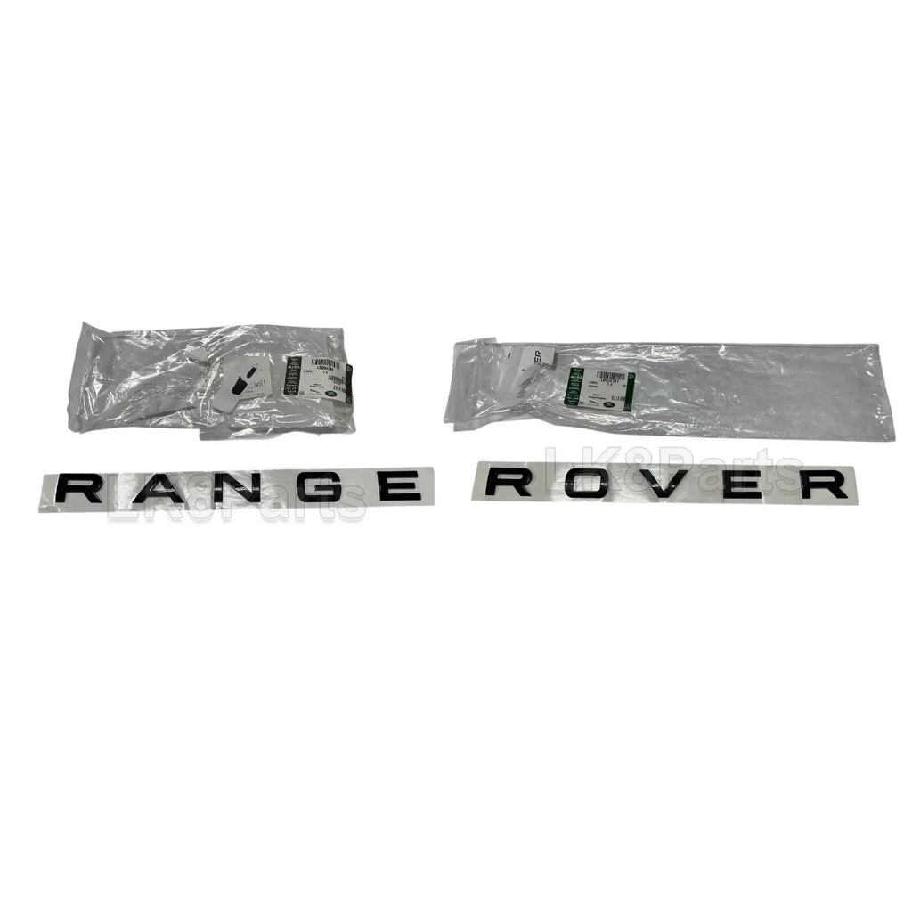 Black Tailgate Lettering 