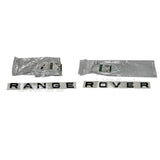 Black Tailgate Lettering " RANGE ROVER " Genuine