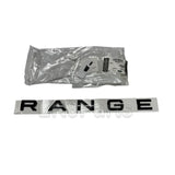 Black Tailgate Lettering " RANGE ROVER " Genuine