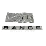 Black Tailgate Lettering " RANGE ROVER " Genuine