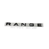 Black Tailgate Lettering " RANGE ROVER " Genuine