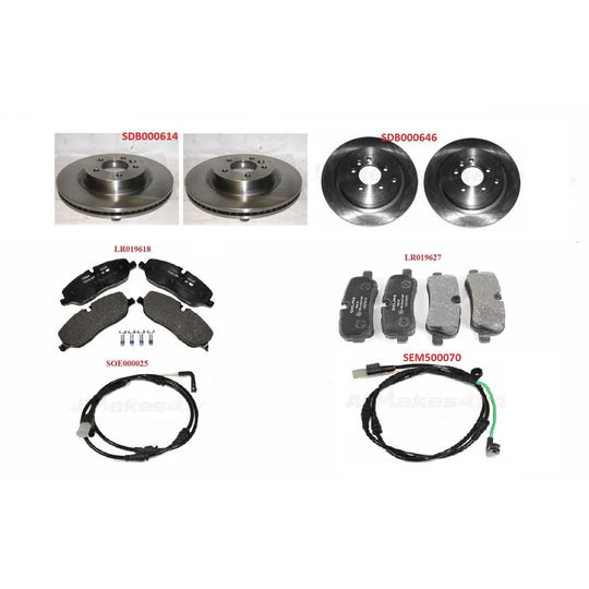 LR3 Brake Kit - 4.4L V8