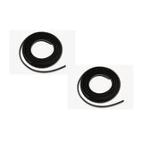 MUC1005-Side Window Rubber Filler Strip Set fits Defender