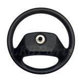 Land Rover Defender 48 Spline Steering Wheel – Black steering wheel for Defender 300TDI with factory fit and finish.