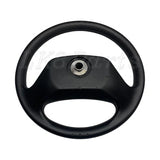 Land Rover Defender 48 Spline Steering Wheel – Black steering wheel for Defender 300TDI with factory fit and finish.