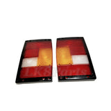 Rear Tail Light Lamps LH and RH LENS with Black Edges for Range Rover Classic
