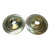 Rear Brake Rotor Disc Set