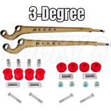 Lucky 8 Terrafirma Caster Corrected Radius Arm & Poly Bush Kit