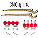 Lucky 8 Terrafirma Caster Corrected Radius Arm & Poly Bush Kit