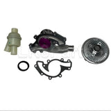 Addicted cooling kit for Discovery 2 L318 V8, low temp thermostat, water pump, and fan clutch