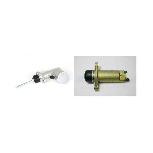 Clutch master and slave cylinder kit – fits Land Rover Series III & Defender 200TDi with LT77 gearbox – TRW & Delphi OEM parts.