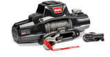 WARN ZEON XD 10-S winch 110010, 4,536 kg (10,000 lb) electric recovery winch with synthetic rope and hawse fairlead