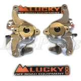 Iconisus Double Slot forged wheel kit of 5 for Land Rover Defender L663, 18 or 20 inch, 5x120, optional brake caliper kit