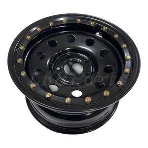 Terrafirma D2/P38 8x16 Simulated Beadlock Steel Wheel