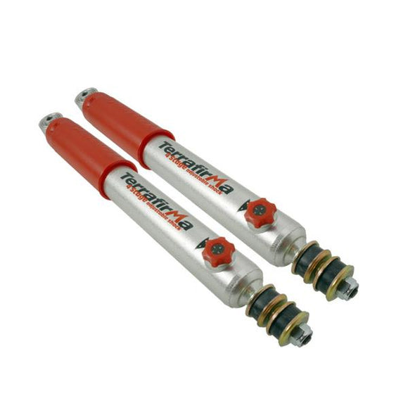 Terrafirma 4 Stage Adjustable +2 Rear Shock Set