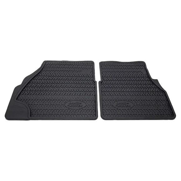 Front Rubber Floor Mats Pair Genuine