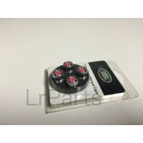 VPLRW0151-Red Blue Union Jack Tire Wheel Valve Stem Caps Genuine