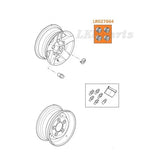 VPLRW0151-Red Blue Union Jack Tire Wheel Valve Stem Caps Genuine