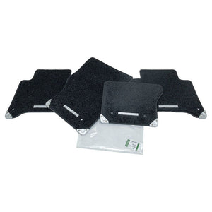 Carpet Mats Floor Black Luxury Genuine