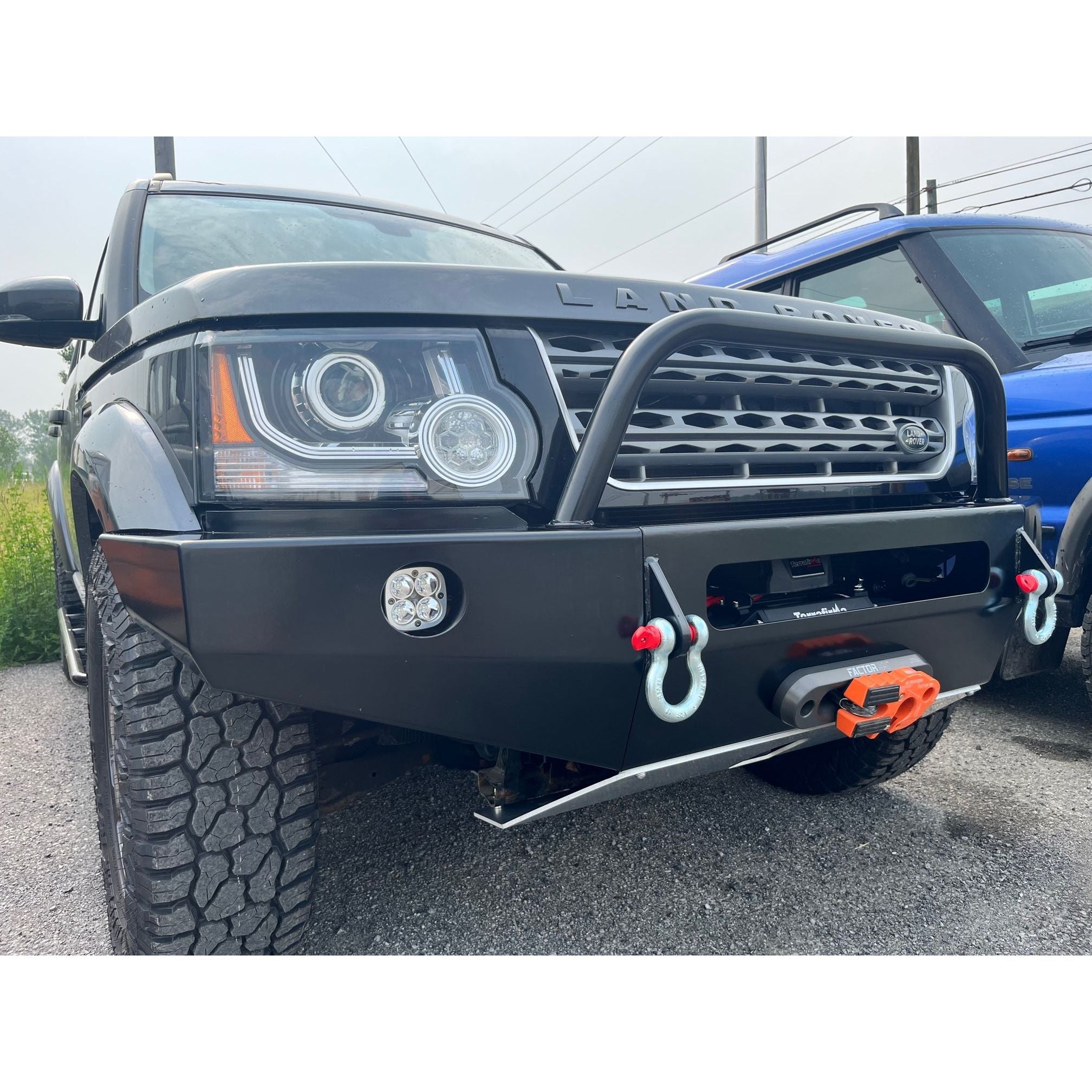 Lucky 8 Off Road LR4CFE Steel Winch Bumper – Land Rover LR4 (2010