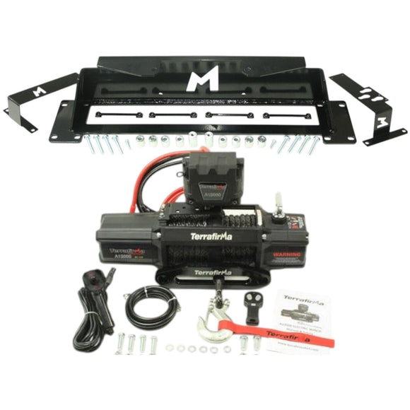 TerraFirma LR3/LR4 Hidden Winch Mount & Winch Combo Kit