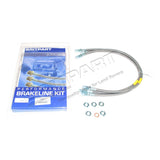 Stainless Steel Braided Brake Hose Kit
