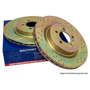 Performance Front Vented Brake Discs Pair