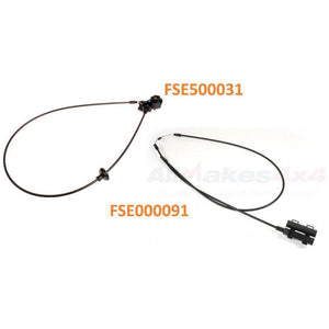 HOOD CONTROL CABLE SET