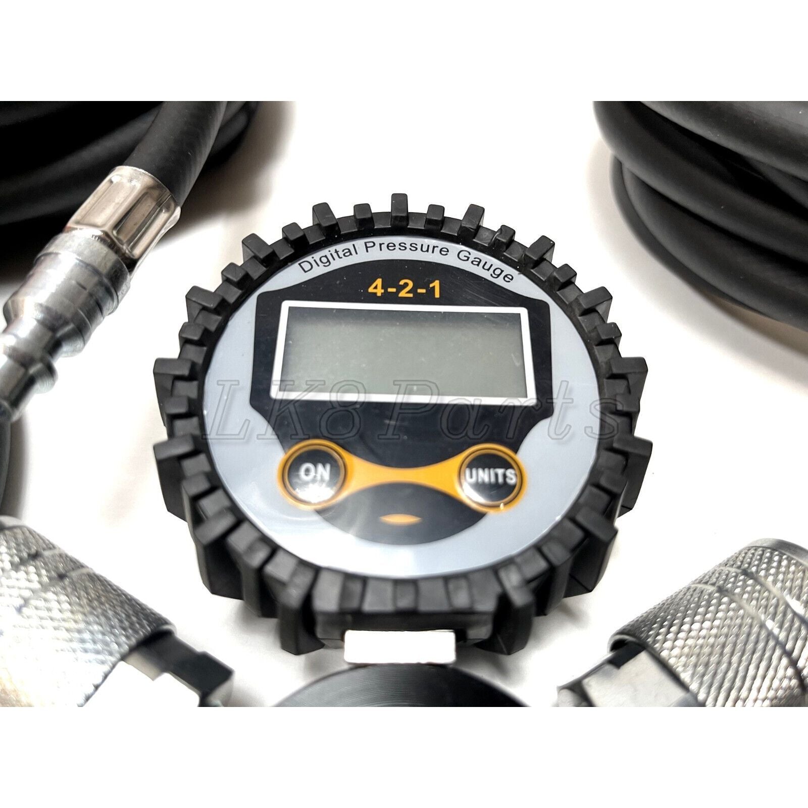 Lucky8 Offroad 4-Tire Rapid Inflation/Deflation System With Lock-On Air Chuck - High Flow, 3 Month Warranty