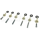 Headlamp adjuster clip set STC1232 for Land Rover Discovery I and II, includes three clips for one headlight.