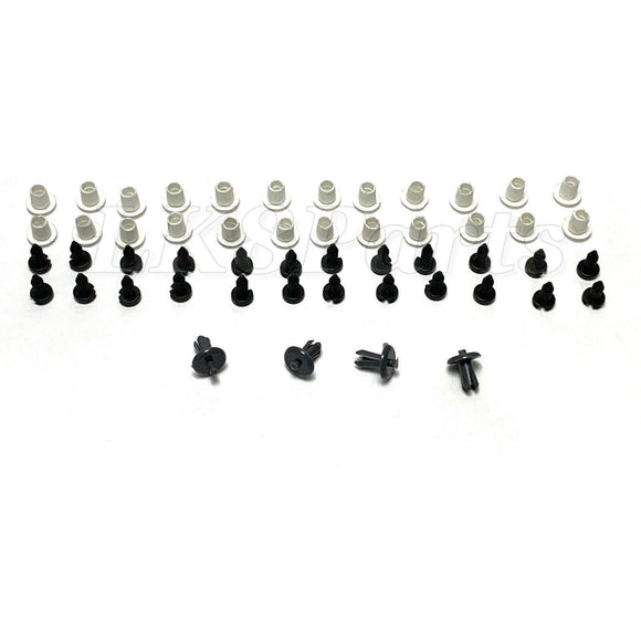 Fasteners Interior Door Card Trim Clip Sets