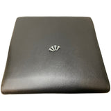 Deluxe Vinyl Black Outer Seat Base Cushion with Bolt