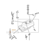 Fuel Tank Mounting Rubber