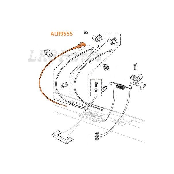 Cable Hood Release – Lucky8 Off Road