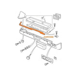 Finisher Lower Dash Trim RHD